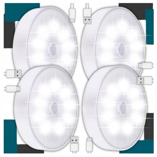 2x Lampka LED samoprzylepna 3 BARWY ŚWIATŁA USB Lampa Nocna na Arena.pl