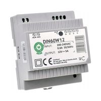 ZASILACZ IMPULSOWY DIN60W12 POS