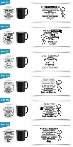 KUBEK magiczny TO JEST MARCIN BĄDŹ JAK TWOJE IMIĘ na Arena.pl