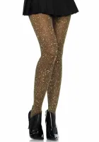 leg avenue lurex shimmer sheer pantyhose rajstopy połyskujące srebrne