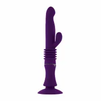playboy hoppy ending purple - wielofunkcyjny model intymny z funkcją ruchu