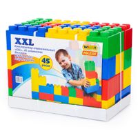 Mega zestaw klocki giganty XXL 45 elementów WADE