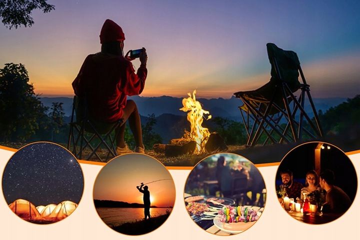 LAMPA LAMPKA LED TURYSTYCZNA AKUMULATOR KEMPINGOWA DO NAMIOTU ŁADOWANA USB zdjęcie 9