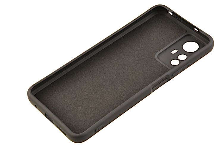 Etui silikonowe Tint do Xiaomi Redmi Note 12s czarny zdjęcie 3