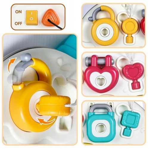 WOOPIE Tablica Montessori Manipulacyjna Sensoryczna Interaktywna dla Malucha na Arena.pl