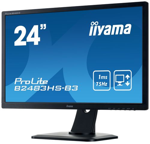 Monitor iiyama ProLite B2483HS-B3 24" FLICKER FREE LED na Arena.pl
