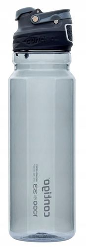 Butelka na wodę Contigo Free Flow 1000ml szary na Arena.pl