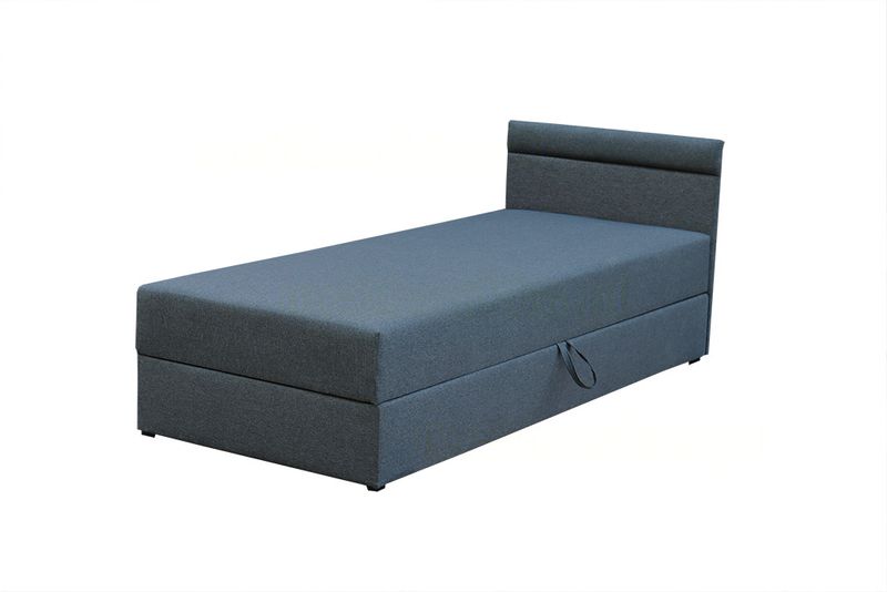 ARN202-W2 Nowe Łóżko Tapczan z pojemnikiem 90/200 90x200 z materacem zdjęcie 4