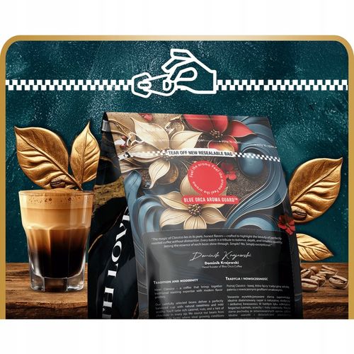 Kawa ziarnista CLASSICO HERITAGE Limited Edition Świeżo Palona na Arena.pl