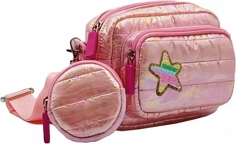 Torebka puffy rózowa STnux zdjęcie 1
