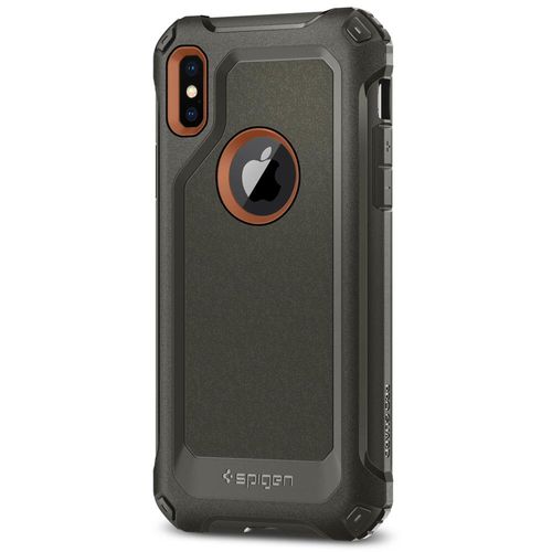 SPIGEN PRO GUARD Apple iPhone X - ARMY GREEN na Arena.pl