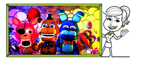 Bidon Junior FNAF Five Nights at Freddy's na Arena.pl