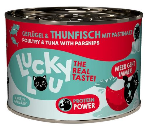 Lucky Lou Lifestage Adult Drób I Tuńczyk Puszka 200G na Arena.pl