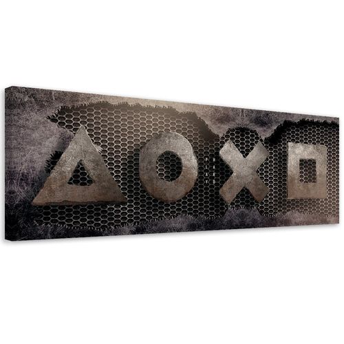 Emaga Obraz na płótnie, Symbole klawiszy kontroler - 150x50 na Arena.pl