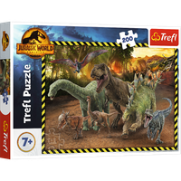 Puzzle - 200 - Dinozaury z Parku Jurajskiego - Jurassic World - Trefl 13287