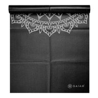 Mata fitness składana do jogi Midnight Marrakesh Gaiam 173 x 61 x 0,2 cm