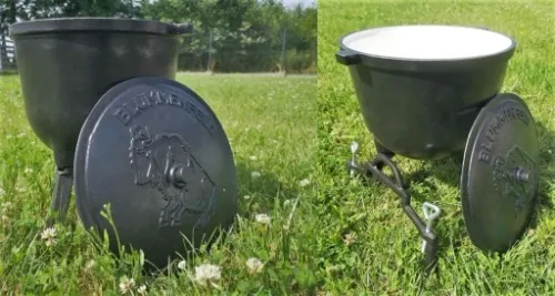 KOCIOŁEK ŻELIWNY EMALIOWANY garnek BLUMMENFELD 10L na Arena.pl