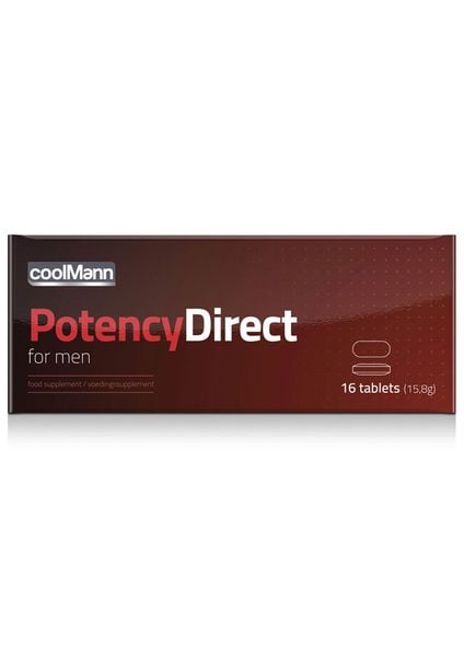Tabletki Erekcyjne - Coolmann Potency Direct For Men 16 Tabletek zdjęcie 4