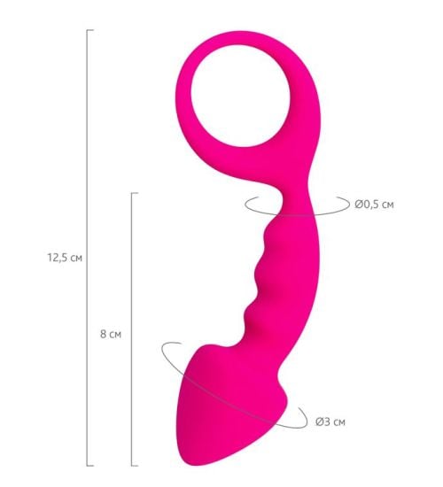 Różowy plug w kształcie strzałki zdjęcie 5