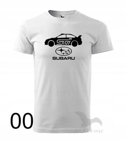 Koszulka męska SUBARU IMPREZA STI kolory na Arena.pl
