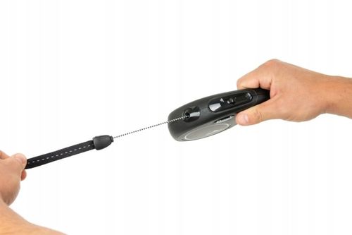 Flexi New Classic S linka 8m CZARNA do 12kg na Arena.pl