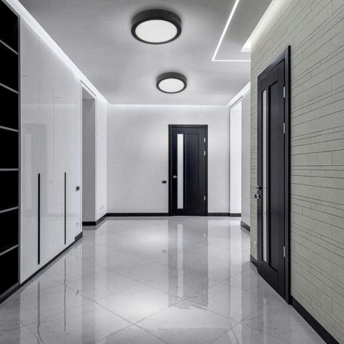 PANEL LED NATYNKOWY PLAFON SUFITOWY 12W OKRĄGŁY na Arena.pl