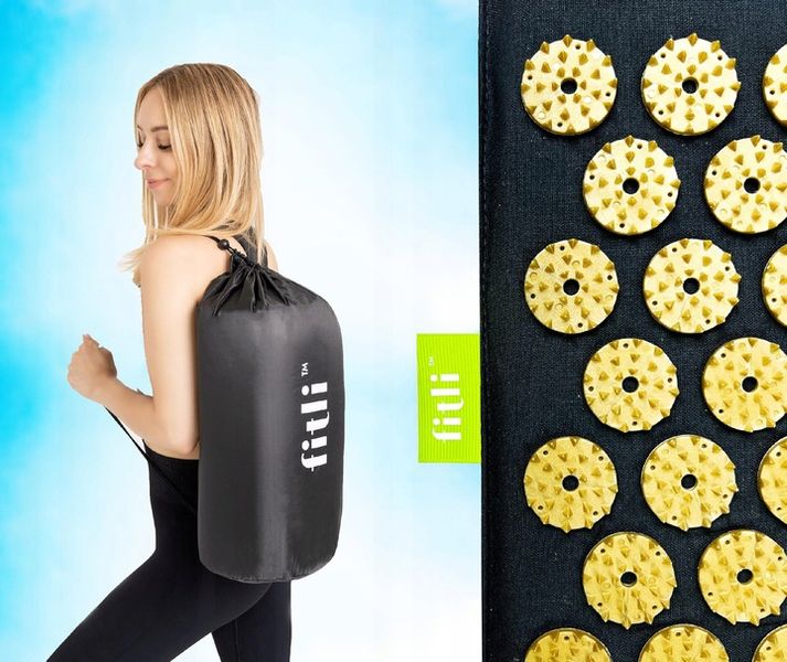 MATA ZDROWOTNA DO AKUPRESURY Z KOLCAMI + PODUSZKA zdjęcie 5