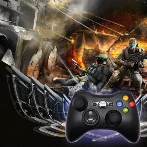 BEZPRZEWODOWY GAMEPAD XBOX 360 PC DUAL SHOCK PAD na Arena.pl