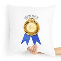 Poduszka Prezent Dla Szefa Szefowa Na Medal Z Nadrukiem Ze Zdjęciem