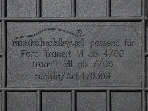DYWANIKI GUMOWE do Ford Transit VI (2000 - 2006) na Arena.pl
