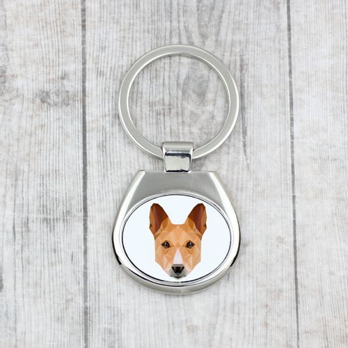 Basenji brelok geometryczny Art-Dog na Arena.pl