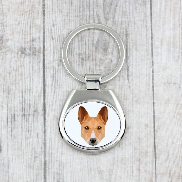 Basenji brelok geometryczny Art-Dog zdjęcie 3