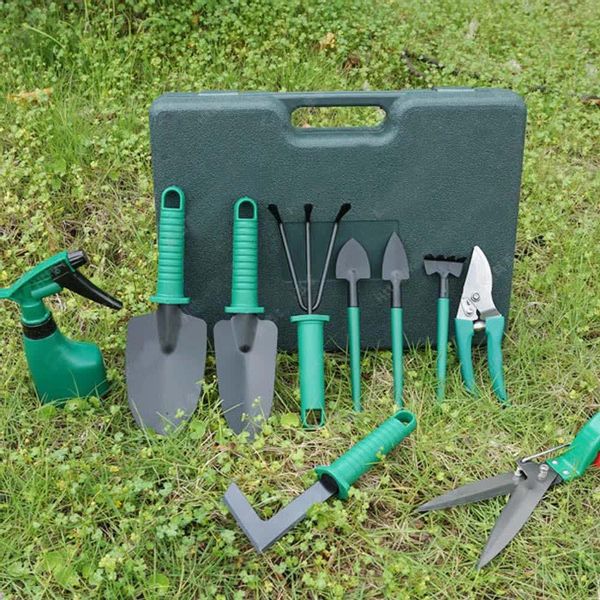 Narzędzia ogrodowe 10 elementów Zestaw ogrodnika zdjęcie 6