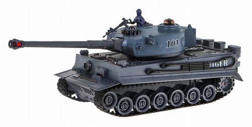 DUŻY ZESTAW Bitwa CZOŁGÓW Na Pilota R/C 2w1 Tiger Vs T-34 1:28 Dźwięki na Arena.pl