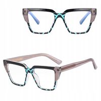 SOLIDNE Damskie Okulary Zerówki do KOMPUTERA Blue Light OPRAWKI Teleskopy