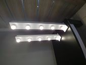 Listwa oświetleniowa Hollywood do makijażu, makeupu, wizaż