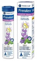 Prenalen Positive Mama 20 tabletek musujących o smaku mango-trawa cytrynowa