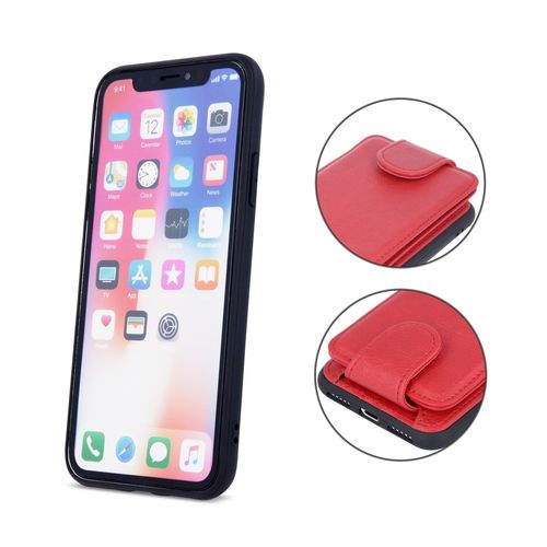 Nakładka Pocket case do iPhone 7 / iPhone 8 Plus czerwona na Arena.pl