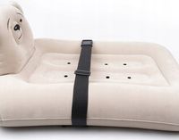 DMUCHANE DZIECIĘCE ŁÓŻECZKO TURYSTYCZNE DO SAMOLOTU POCIĄGU SAMOCHODU MIŚ