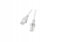2 x Kabel 15m sieciowy Lanberg patchcord kat.6 szary