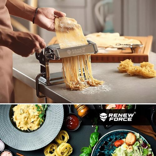 MASZYNKA DO MAKARONU I CIASTA RĘCZNA KRAJARKA KRAJALNICA STAL NIERDZEWNA XL na Arena.pl