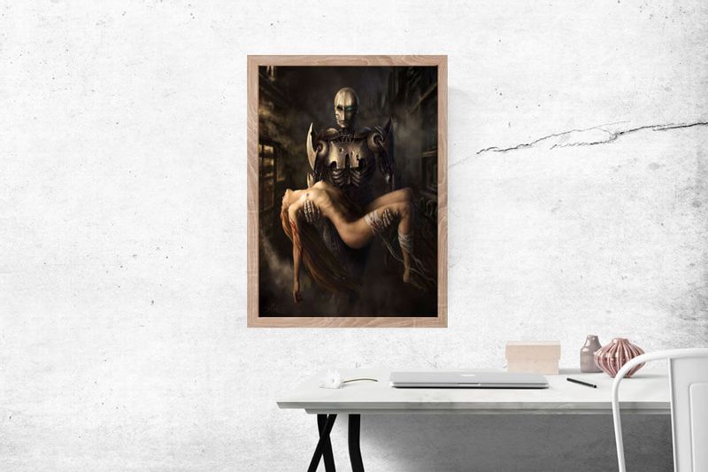 Robot ratownik - plakat 70x100 cm zdjęcie 1