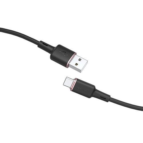 kabel przewód usb - usb-c 3a 1.2m czarny na Arena.pl