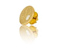 pin grosz na szczęście z cytrynem (cp23/jes/39au)