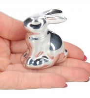 ZAJĄC ZAJĄCZEK CERAMICZNY WIELKANOCNY FIGURKA DO STROIKA