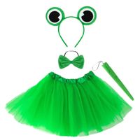 Akcesoria do przebrania spódniczka opaska Żabka