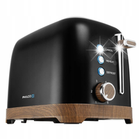 Toster PHILCO i PHTA 3711B 850W 2 tosty timer 7 poziomów regulacj