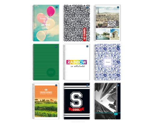 KOŁOZESZYT KRATKA A4 100 INTERDRUK - MIX na Arena.pl