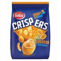 Felix Crispers Cheddar Orzeszki ziemne w skorupce o smaku serowym 125 g