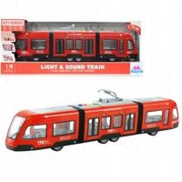 duży tramwaj dźwięk światła baterie czerwony 930a